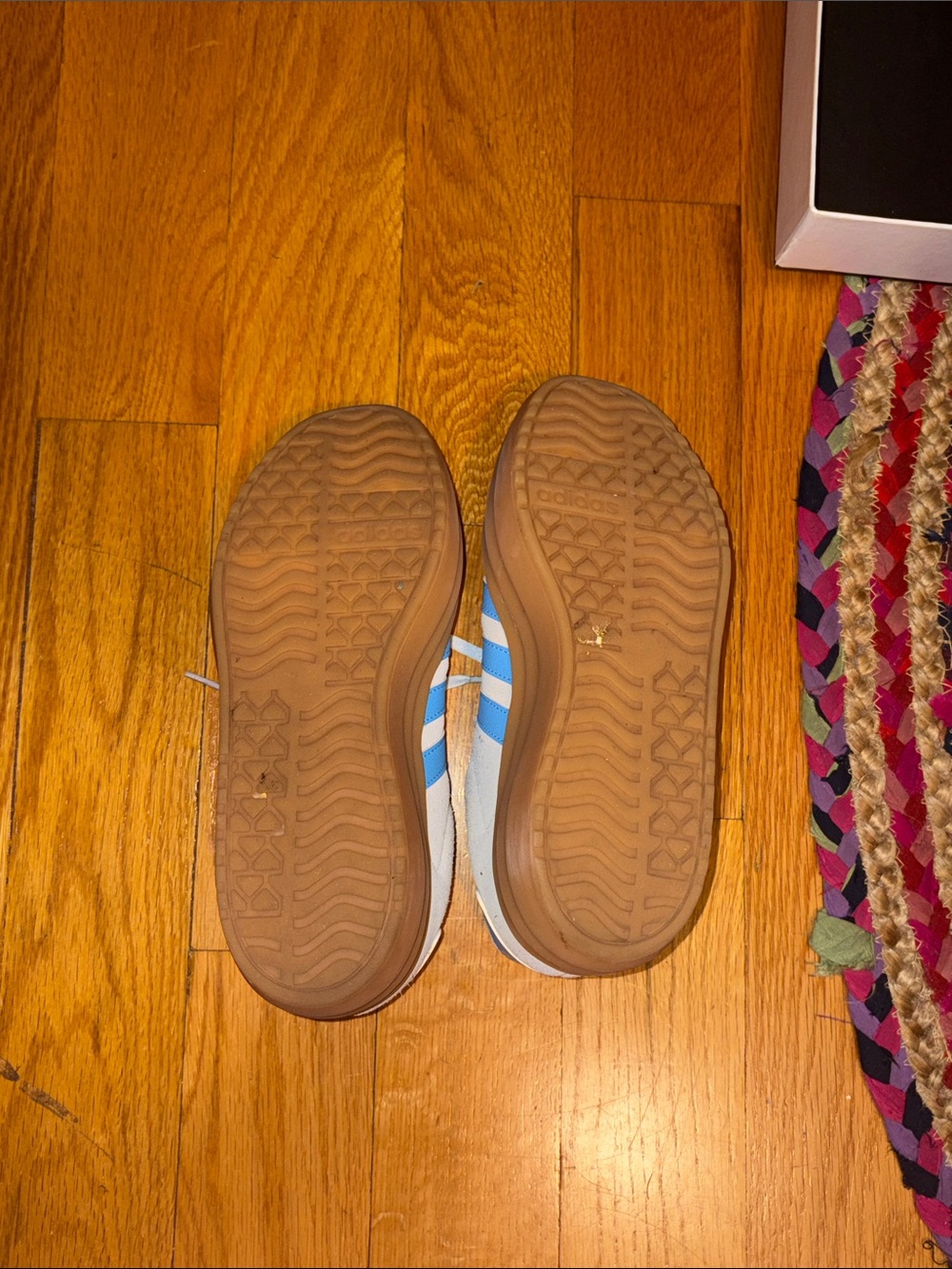 adidas Light Blue VL Court Bold Sneakers - Picture 11 of 11